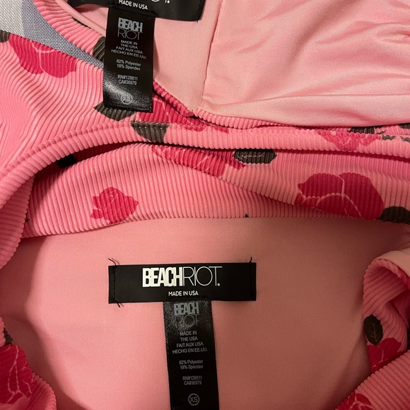 Beach Riot Pink Rose Bikini Set - Picture 5 of 5